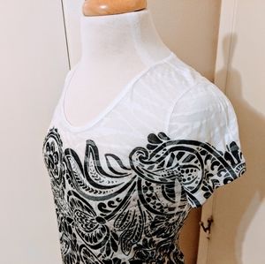 3/$15 Susan Lawrence Paisley top